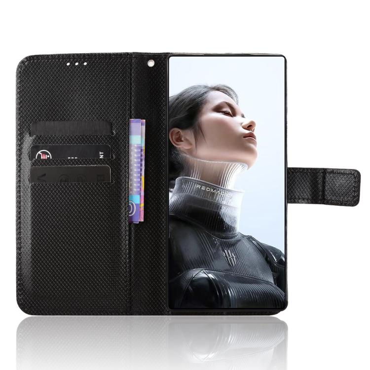 For ZTE nubia RedMagic 11 Pro / 11 Pro+ Diamond Texture Leather Phone Case
