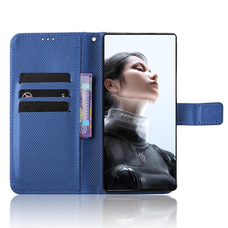 For ZTE nubia RedMagic 11 Pro / 11 Pro+ Diamond Texture Leather Phone Case