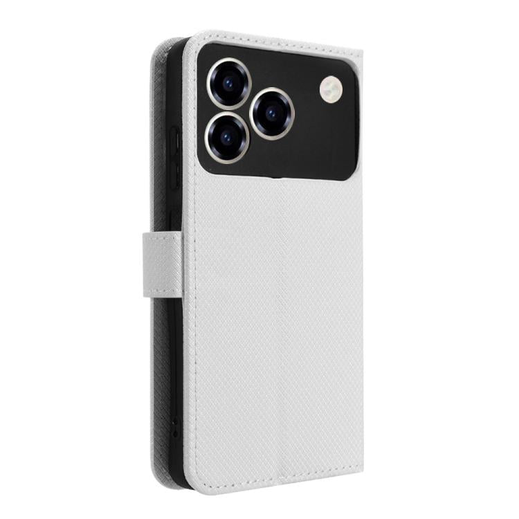 For ZTE Blade A76 4G Diamond Texture Leather Phone Case