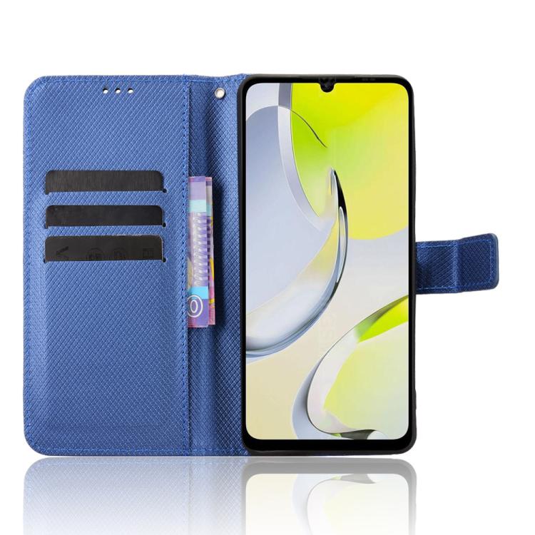 For ZTE Blade A76 4G Diamond Texture Leather Phone Case