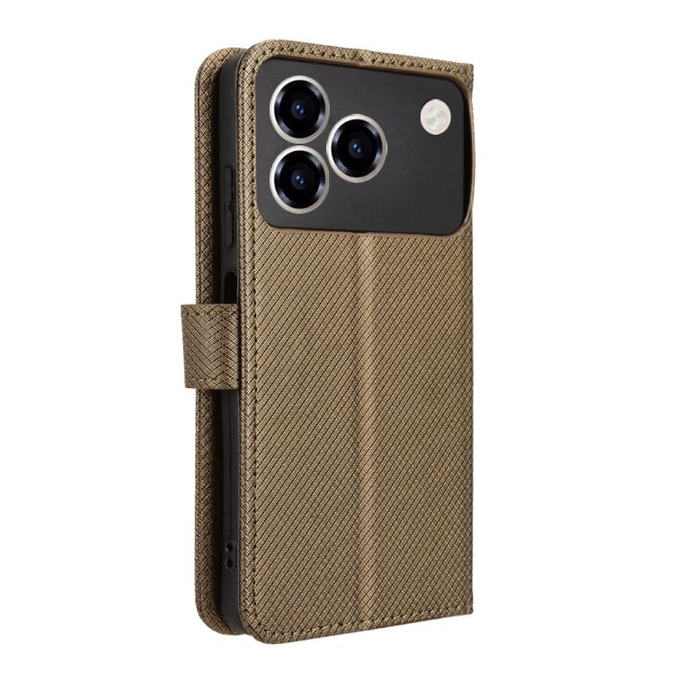 For ZTE Blade A76 4G Diamond Texture Leather Phone Case