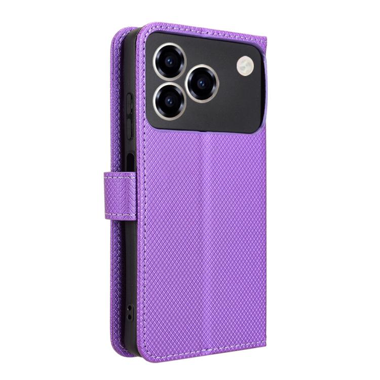For ZTE Blade A76 4G Diamond Texture Leather Phone Case