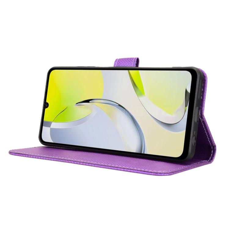 For ZTE Blade A76 4G Diamond Texture Leather Phone Case