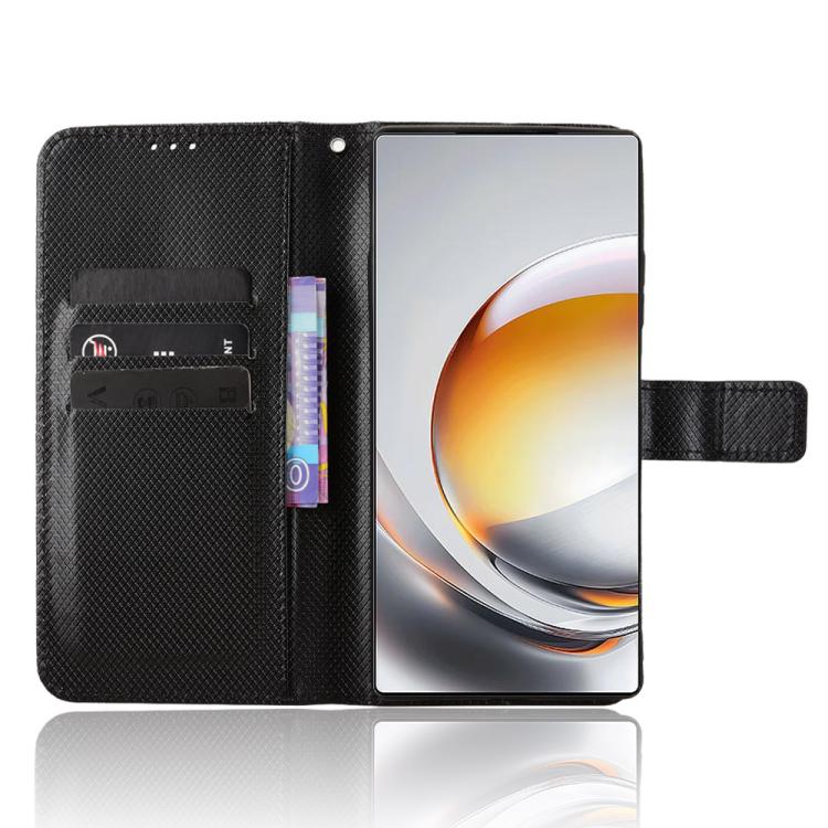 For ZTE nubia Z80 Ultra Diamond Texture Leather Phone Case