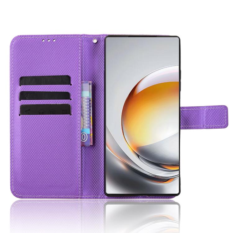 For ZTE nubia Z80 Ultra Diamond Texture Leather Phone Case