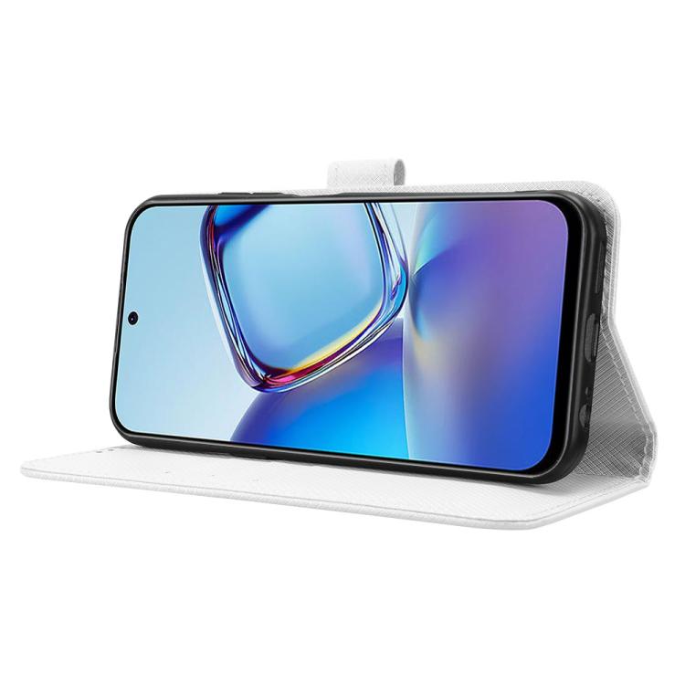 For ZTE nubia V80 Design Diamond Texture Leather Phone Case