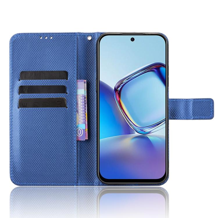 For ZTE nubia V80 Design Diamond Texture Leather Phone Case