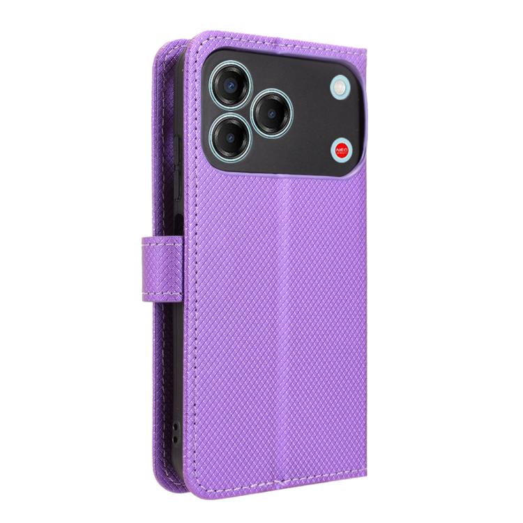 For ZTE nubia V80 Design Diamond Texture Leather Phone Case