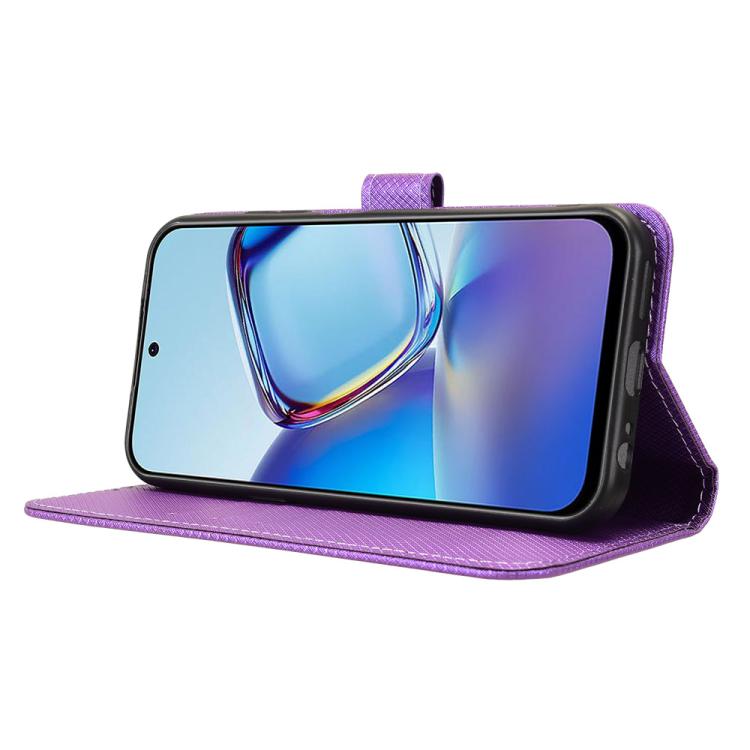 For ZTE nubia V80 Design Diamond Texture Leather Phone Case