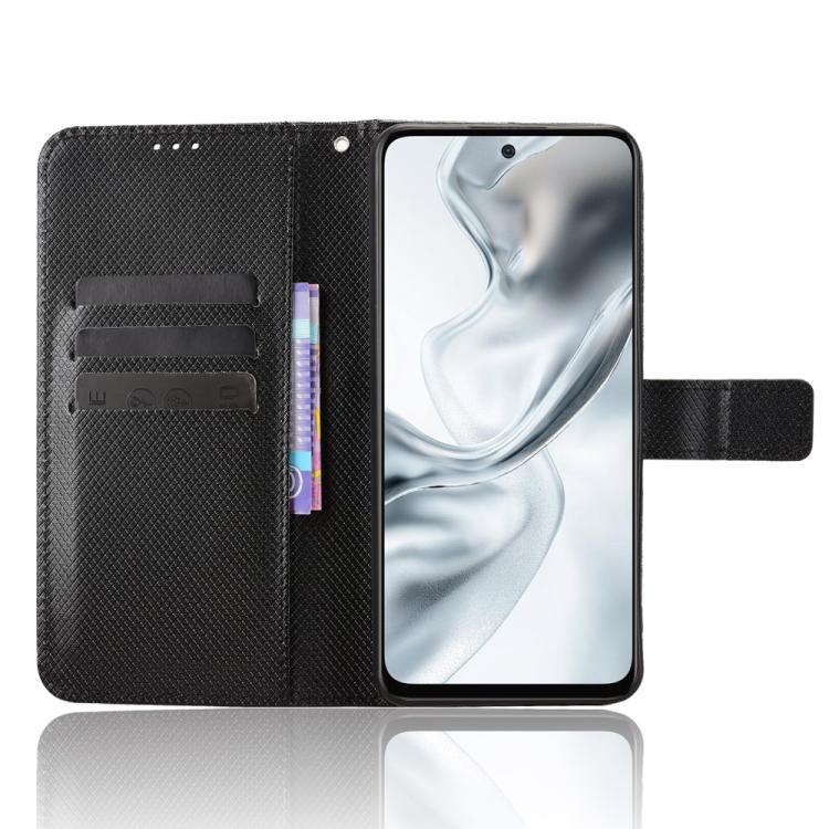 For ZTE nubia S2 504ZT Diamond Texture Leather Phone Case