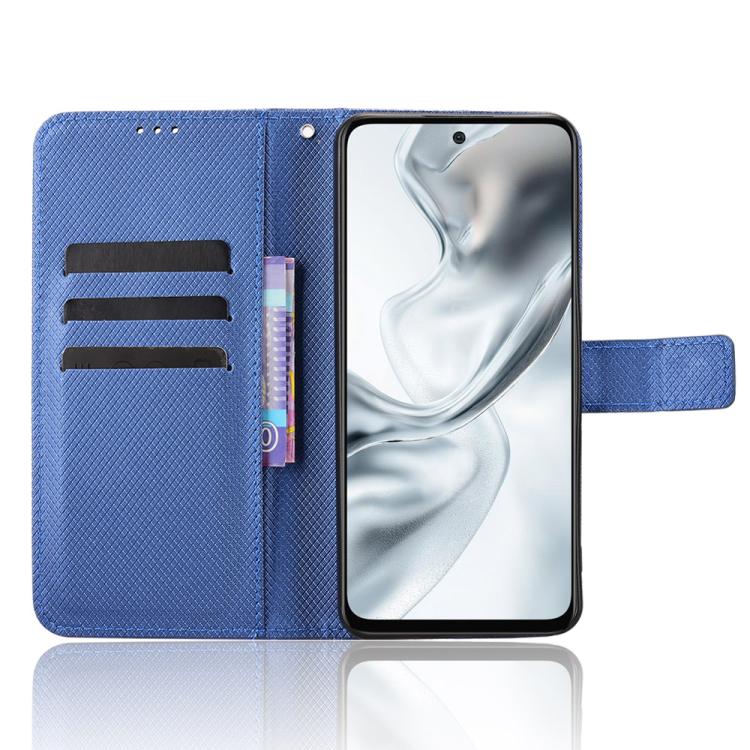 For ZTE nubia S2 504ZT Diamond Texture Leather Phone Case