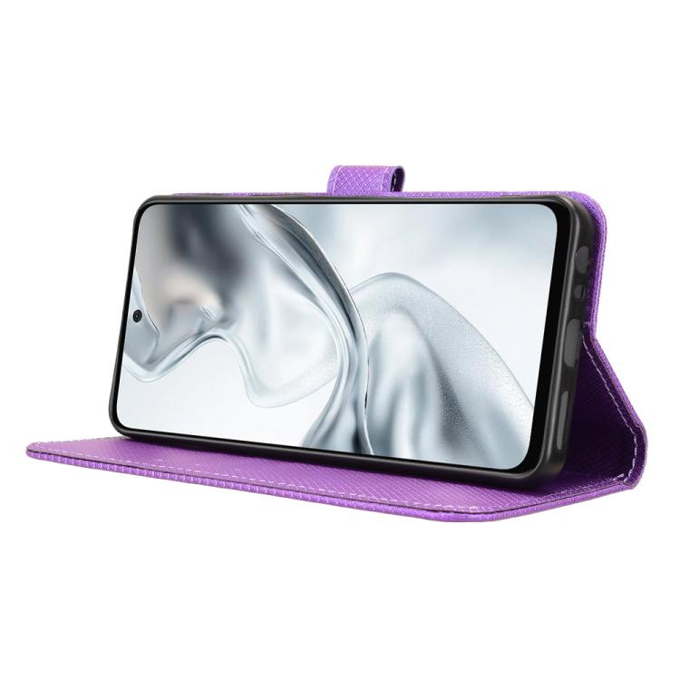For ZTE nubia S2 504ZT Diamond Texture Leather Phone Case