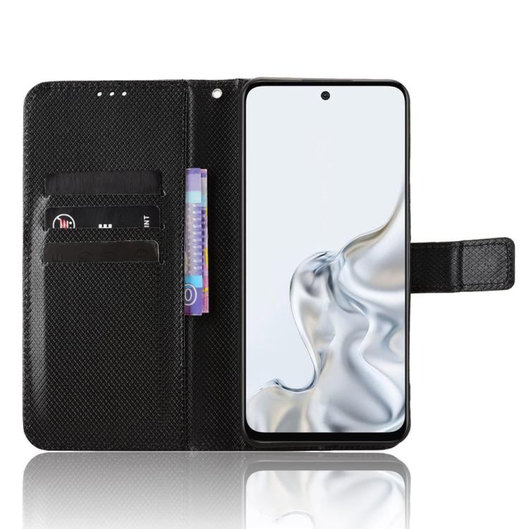 For ZTE nubia S2e / S2R / S2 Lite Diamond Texture Leather Phone Case