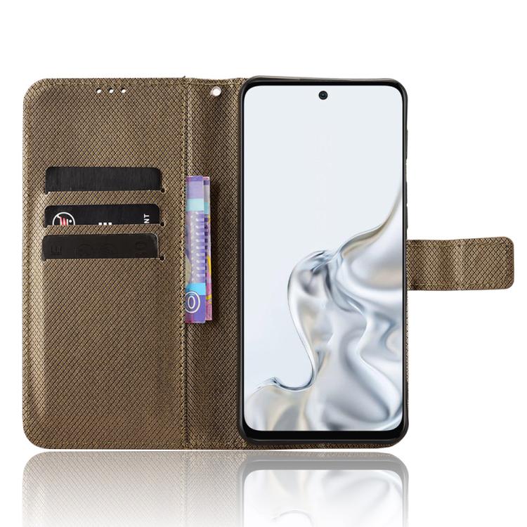 For ZTE nubia S2e / S2R / S2 Lite Diamond Texture Leather Phone Case
