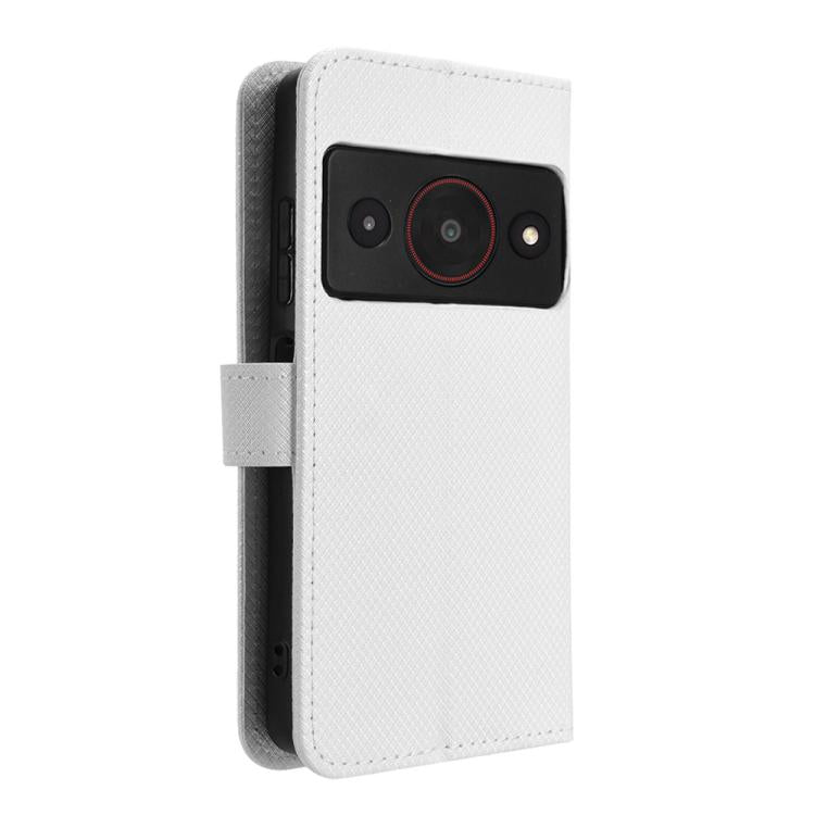 For ZTE A75 Pro / Telstra T-Elite 5G Diamond Texture Leather Phone Case