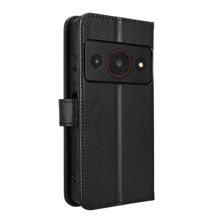 For ZTE A75 Pro / Telstra T-Elite 5G Diamond Texture Leather Phone Case