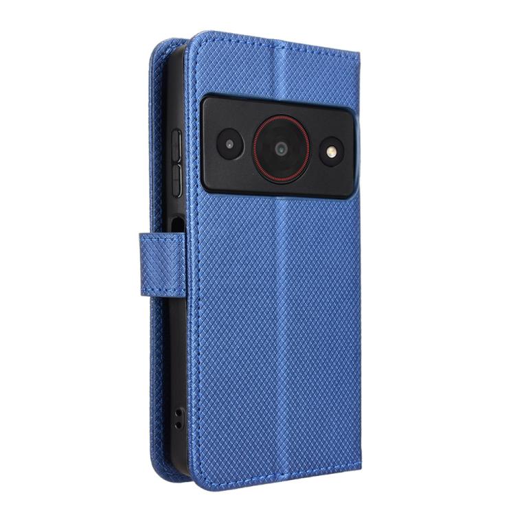 For ZTE A75 Pro / Telstra T-Elite 5G Diamond Texture Leather Phone Case
