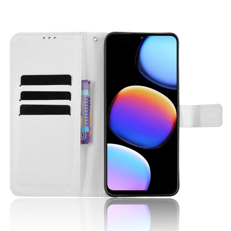 For ZTE Nubia V80 Max Diamond Texture Leather Phone Case
