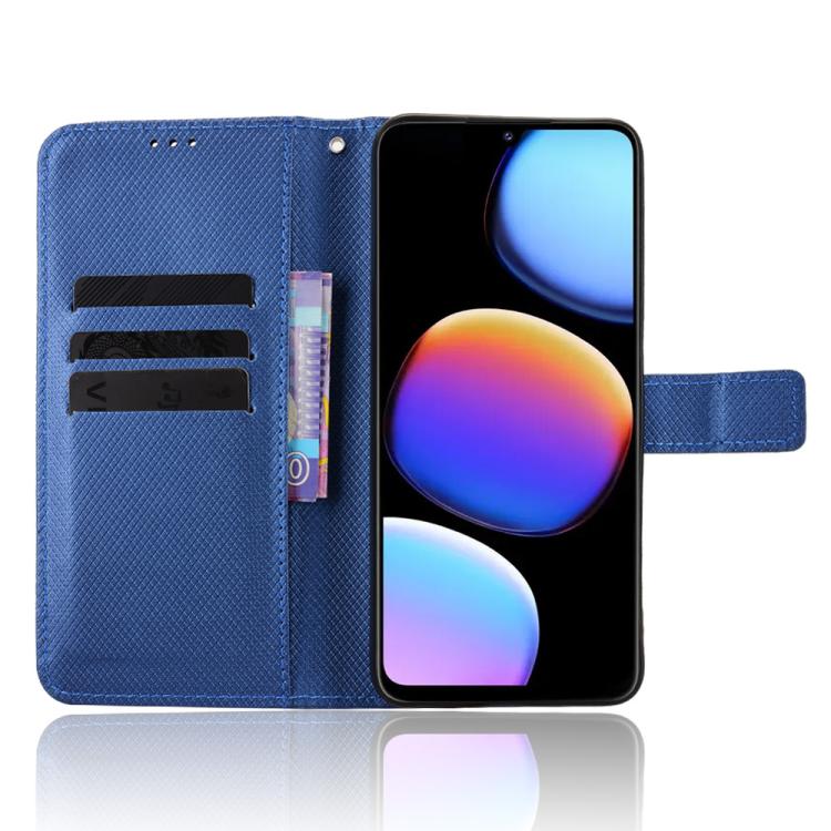 For ZTE Nubia V80 Max Diamond Texture Leather Phone Case