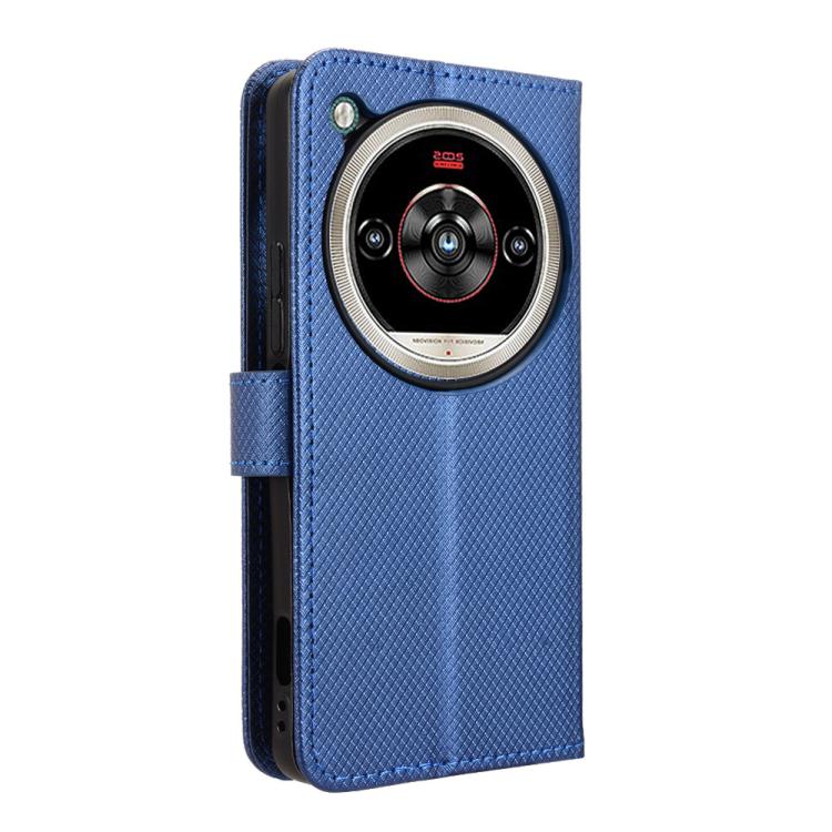 For ZTE nubia Focus 2 Ultra 5G Diamond Texture Leather Phone Case