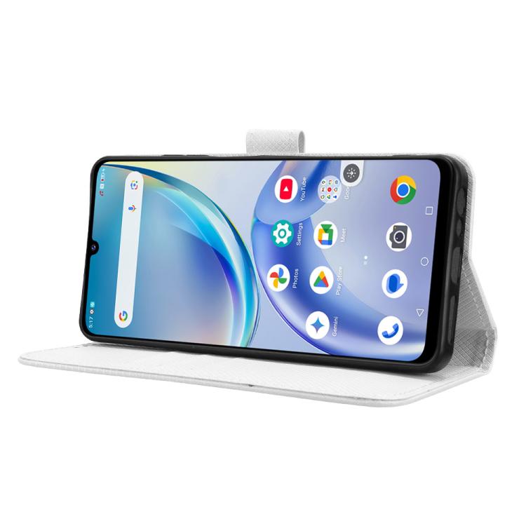 For ZTE Optus X Value 5G Diamond Texture Leather Phone Case