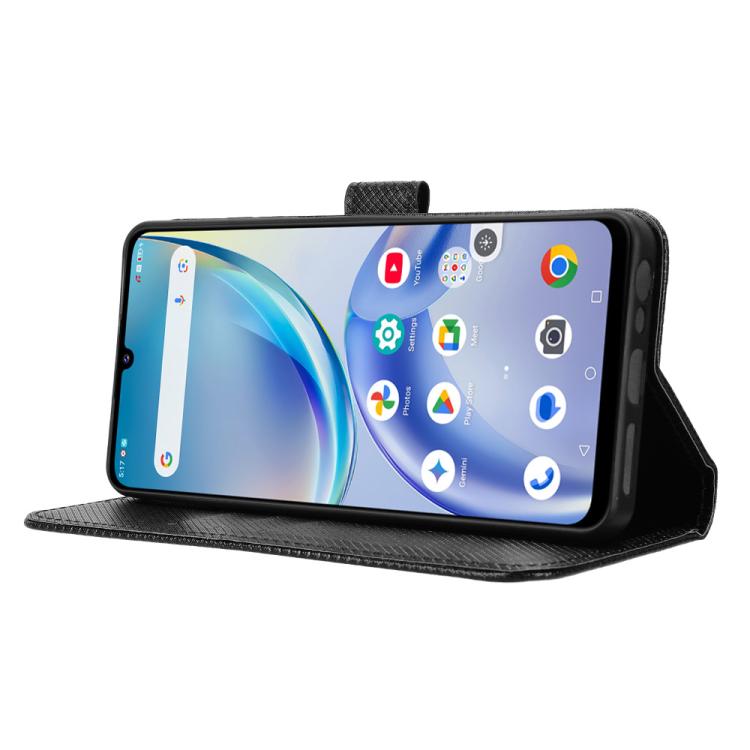 For ZTE Optus X Value 5G Diamond Texture Leather Phone Case