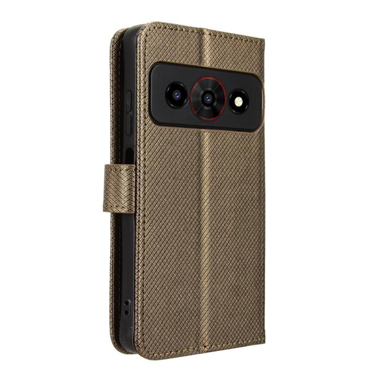 For ZTE Optus X Value 5G Diamond Texture Leather Phone Case