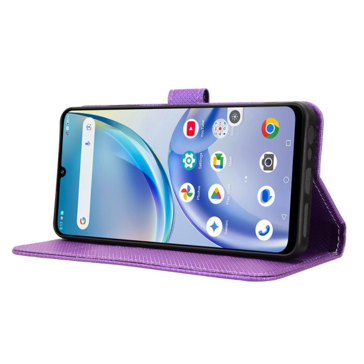 For ZTE Optus X Value 5G Diamond Texture Leather Phone Case