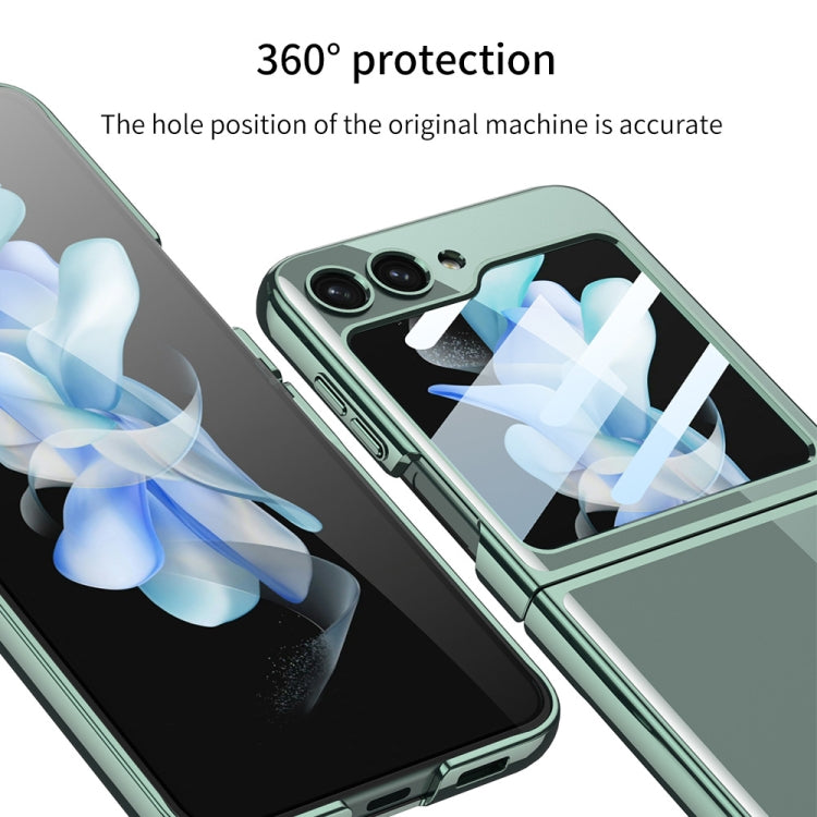 For Samsung Galaxy Z Flip5 Integrated Electroplating Full Coverage Phone Case