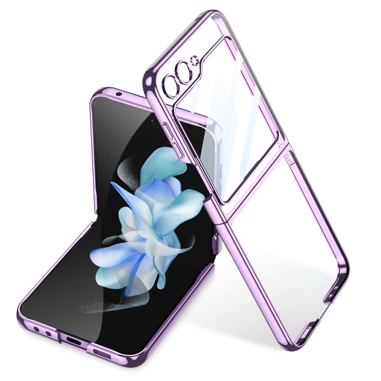 For Samsung Galaxy Z Flip5 Integrated Electroplating Full Coverage Phone Case