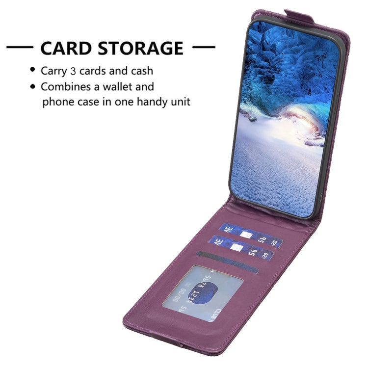 For iPhone 16 Pro Diamond Lattice Vertical Flip Leather Phone Case