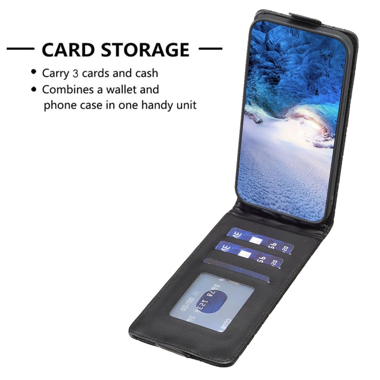For iPhone 16 Pro Diamond Lattice Vertical Flip Leather Phone Case
