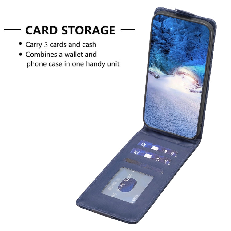 For iPhone 16 Pro Diamond Lattice Vertical Flip Leather Phone Case