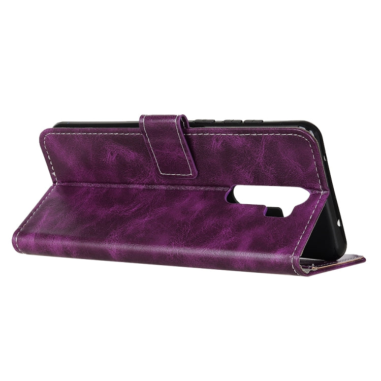For Xiaomi Redmi 9 Retro Crazy Horse Texture Horizontal Flip Leather Case with Holder & Card Slots & Wallet