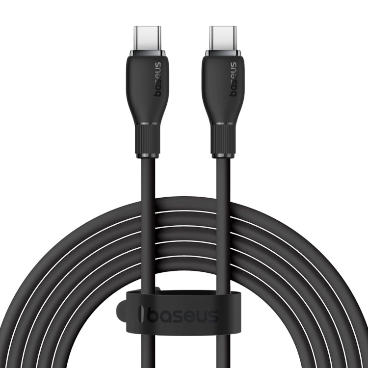 Baseus Pudding Series 100W Type-C to Type-C Fast Charging Data Cable, Length: