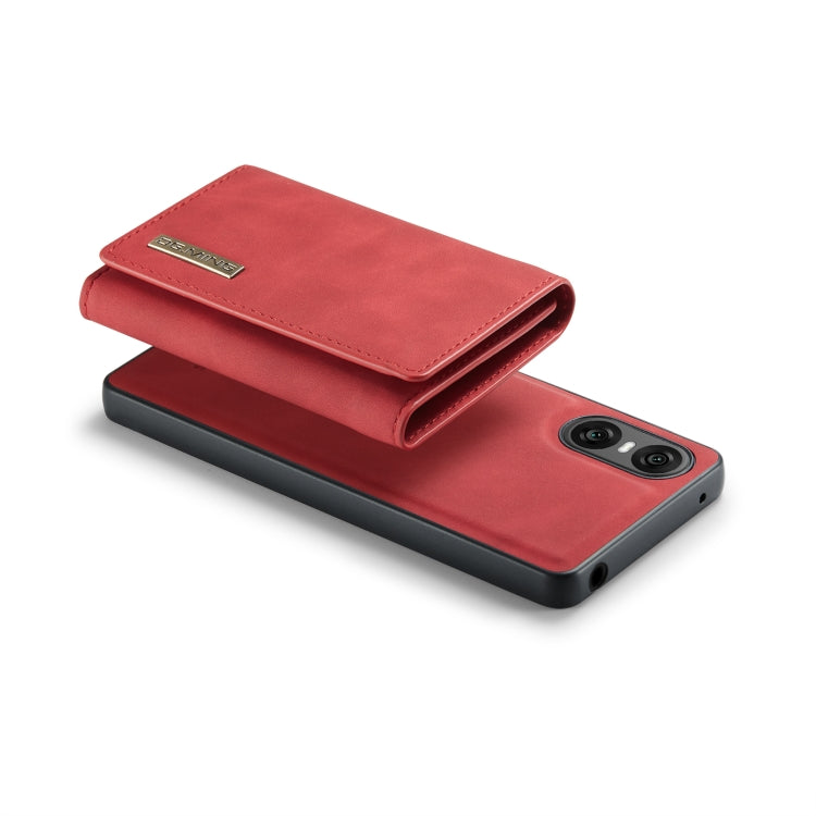 For Sony Xperia 10 VI DG.MING M1 Series 3-Fold Multi Card Wallet + Magnetic Phone Case
