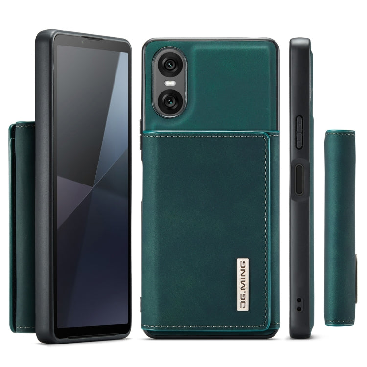 For Sony Xperia 10 VI DG.MING M1 Series 3-Fold Multi Card Wallet + Magnetic Phone Case
