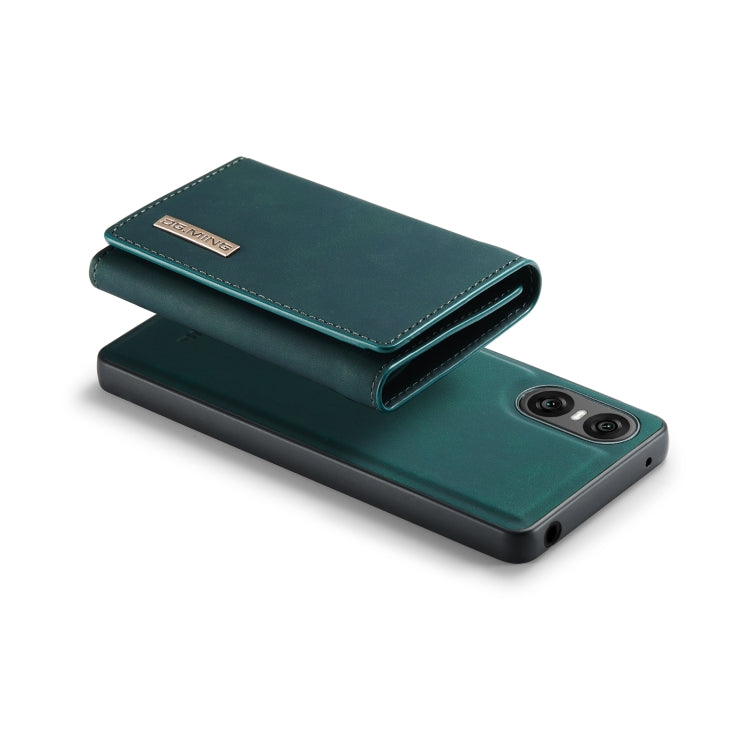 For Sony Xperia 10 VI DG.MING M1 Series 3-Fold Multi Card Wallet + Magnetic Phone Case
