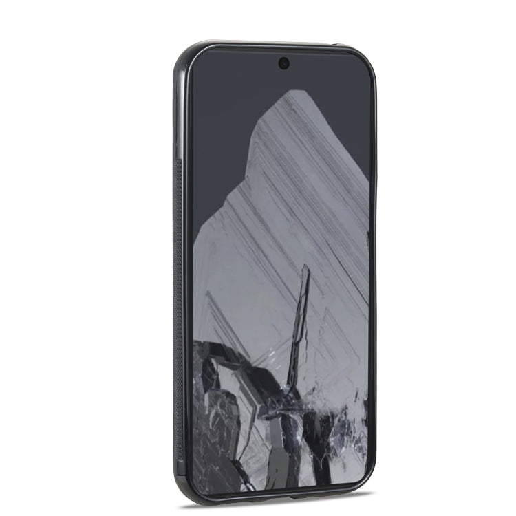 For Google Pixel 9 / 9 Pro LC.IMEEKE 3 in 1 Carbon Fiber Texture Shockproof Phone Case - Black