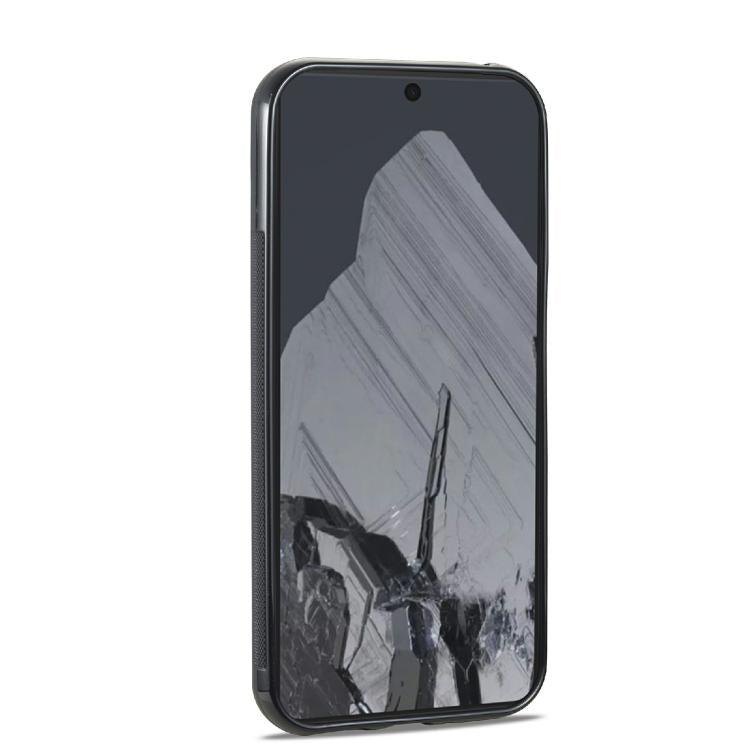 For Google Pixel 10 Pro XL LC.IMEEKE 3 in 1 Carbon Fiber Texture Shockproof Phone Case - Black