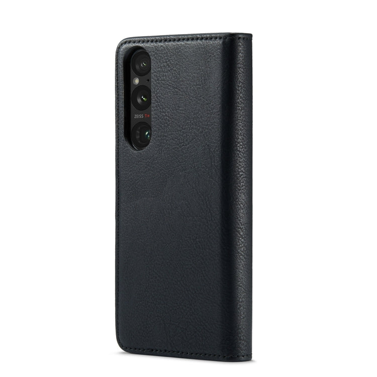 For Sony Xperia 1 VI DG.MING Crazy Horse Texture Detachable Magnetic Leather Phone Case