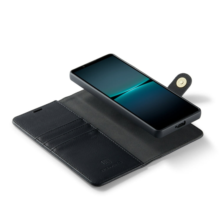 For Sony Xperia 1 VI DG.MING Crazy Horse Texture Detachable Magnetic Leather Phone Case