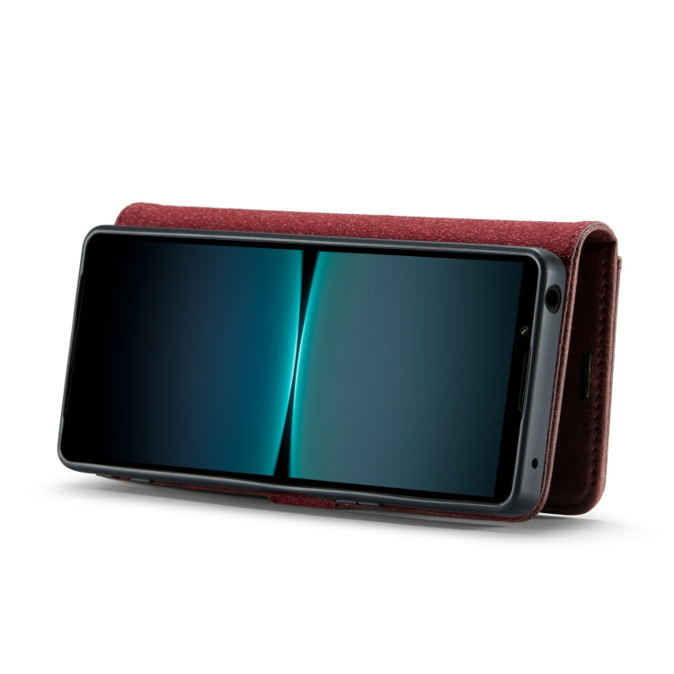 For Sony Xperia 1 VI DG.MING Crazy Horse Texture Detachable Magnetic Leather Phone Case
