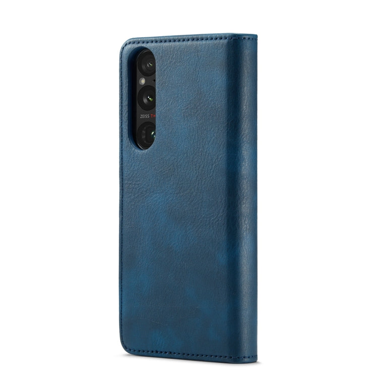 For Sony Xperia 1 VI DG.MING Crazy Horse Texture Detachable Magnetic Leather Phone Case