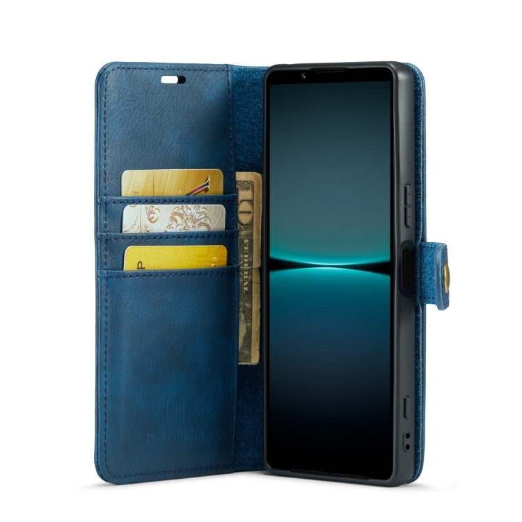 For Sony Xperia 1 VI DG.MING Crazy Horse Texture Detachable Magnetic Leather Phone Case