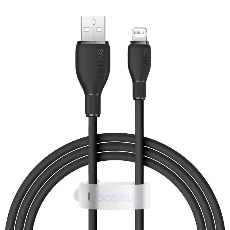 Baseus Pudding Series 2.4A USB to 8 Pin Fast Charging Data Cable, Length: