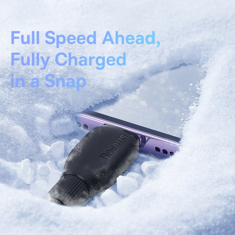 Baseus Pudding Series 2.4A USB to 8 Pin Fast Charging Data Cable, Length: