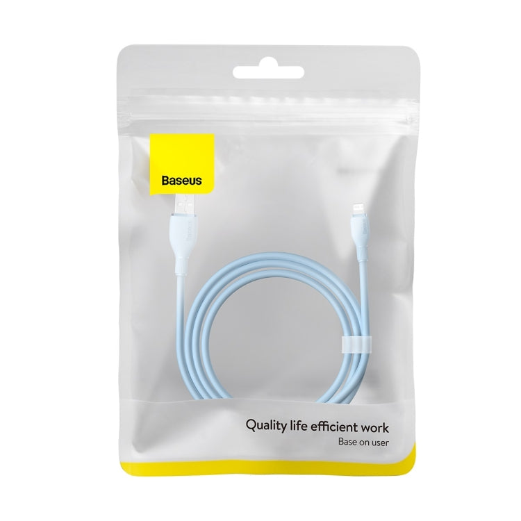 Baseus Pudding Series 2.4A USB to 8 Pin Fast Charging Data Cable, Length: