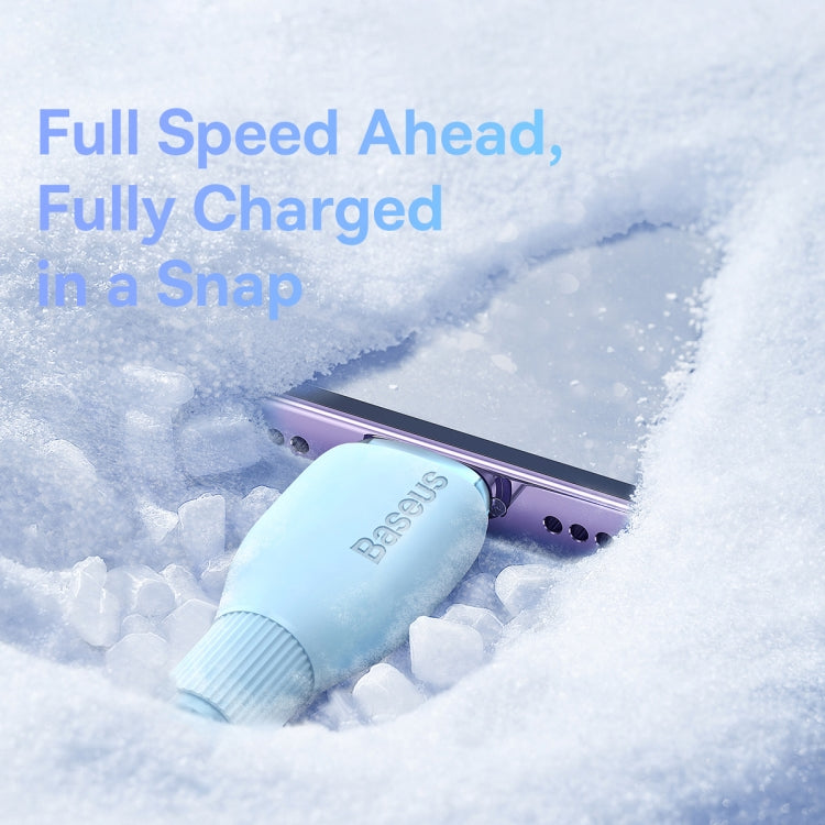 Baseus Pudding Series 2.4A USB to 8 Pin Fast Charging Data Cable, Length: