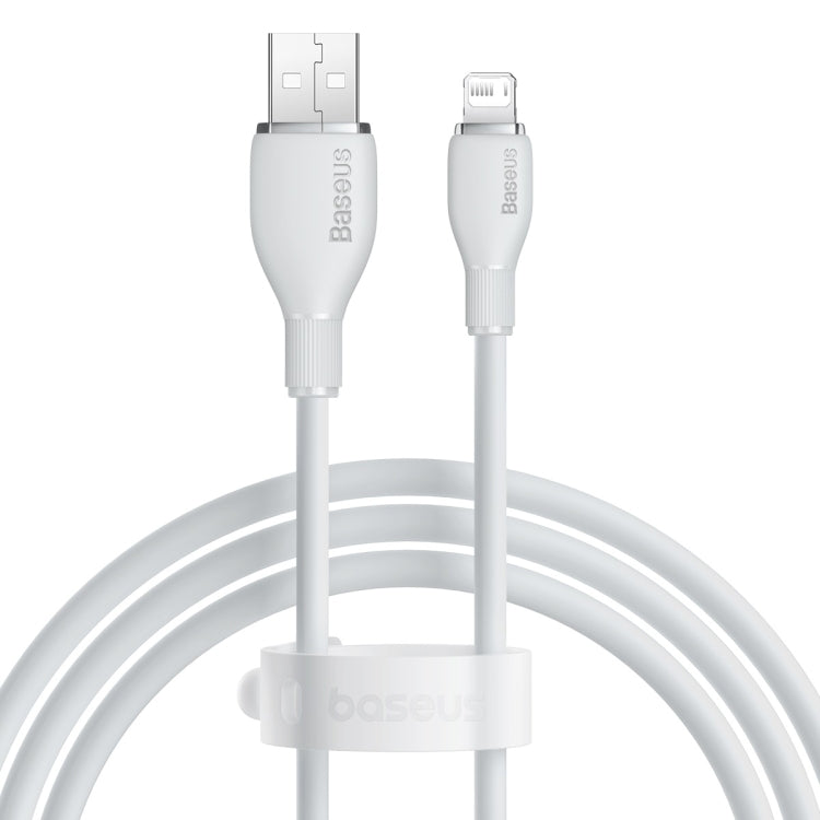 Baseus Pudding Series 2.4A USB to 8 Pin Fast Charging Data Cable, Length: